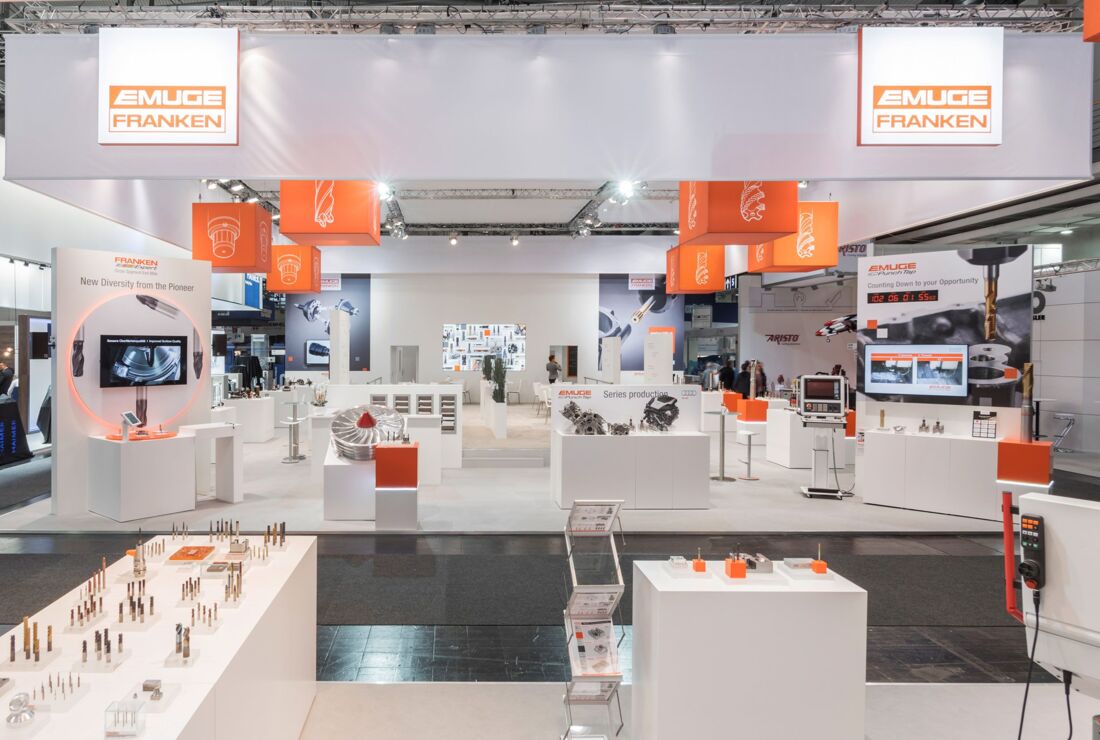 Messestand  EMUGE-Werk Richard Glimpel GmbH & Co.KG
