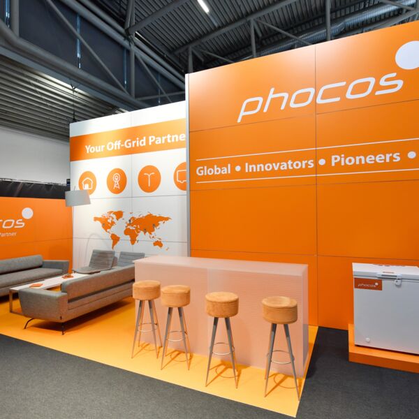 Messestand Phocos AG