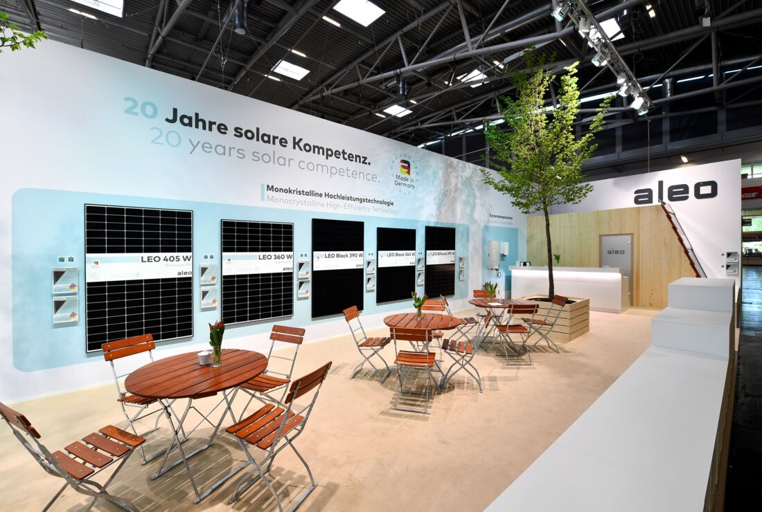 Booth aleo Solar GmbH